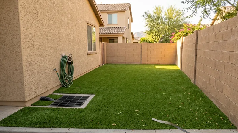 Pet Turf & Dog Run Installation Surprise